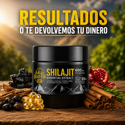 Shilajit Royal™ Potencia Natural Masculina