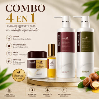 COMBO PROFESIONAL CAPILAR KARSEELL OFERTA 4X1